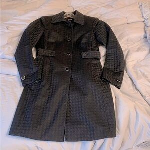 Black Trench Coat.  Light weight jacket. Women’s.